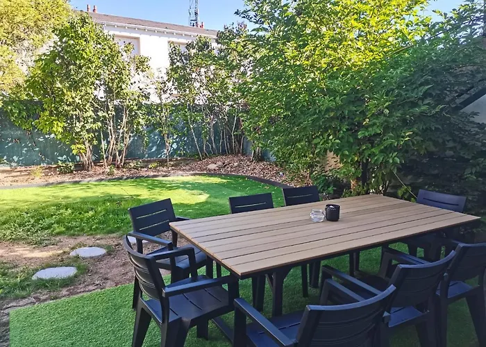 Belle Maison 12P 6 Couchages Tours Centre Avec Jardin