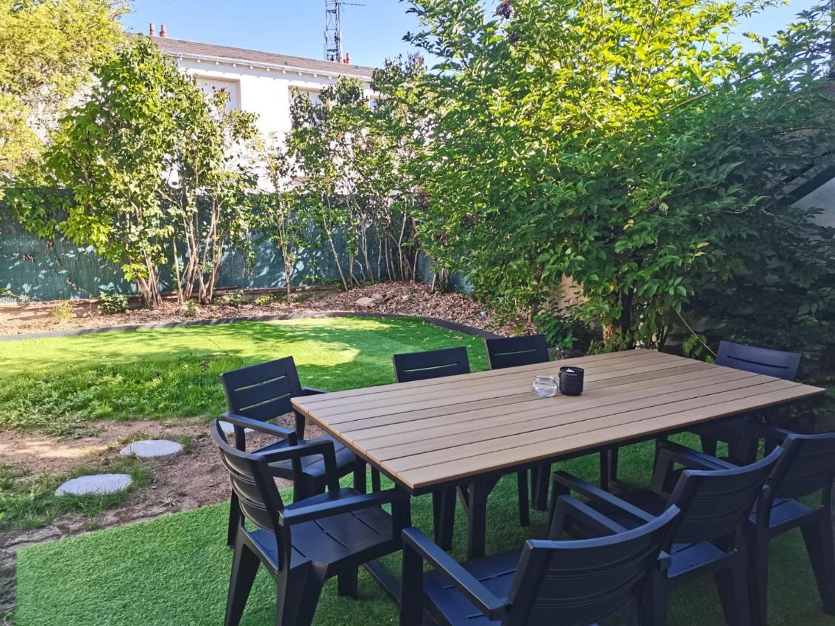 Belle Maison 12p 6 Couchages Centre Avec Jardin Tours